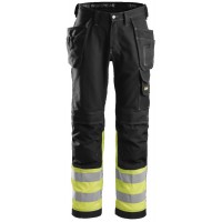 Snickers 3235 Hi-Vis Holster Pocket Trousers Class 1